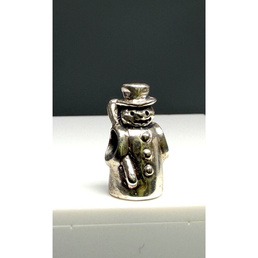 Trollbeads LAA Silver 925 Snowman Bead